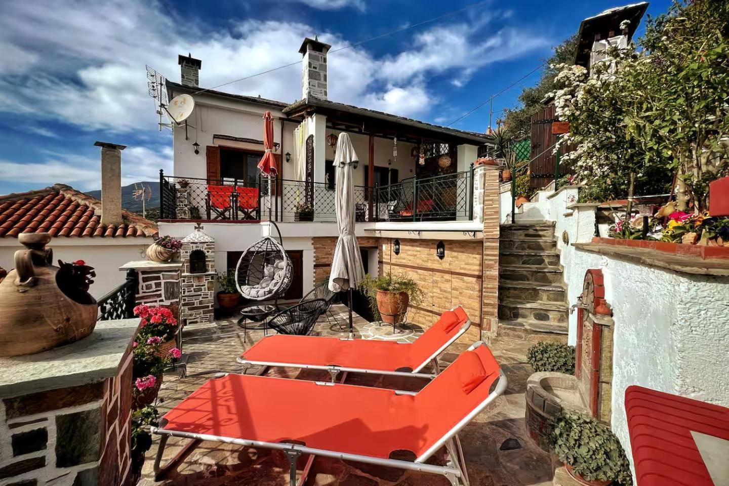 The Pagasetic Balcony - Magestic Sea Cottage Volos Esterno foto