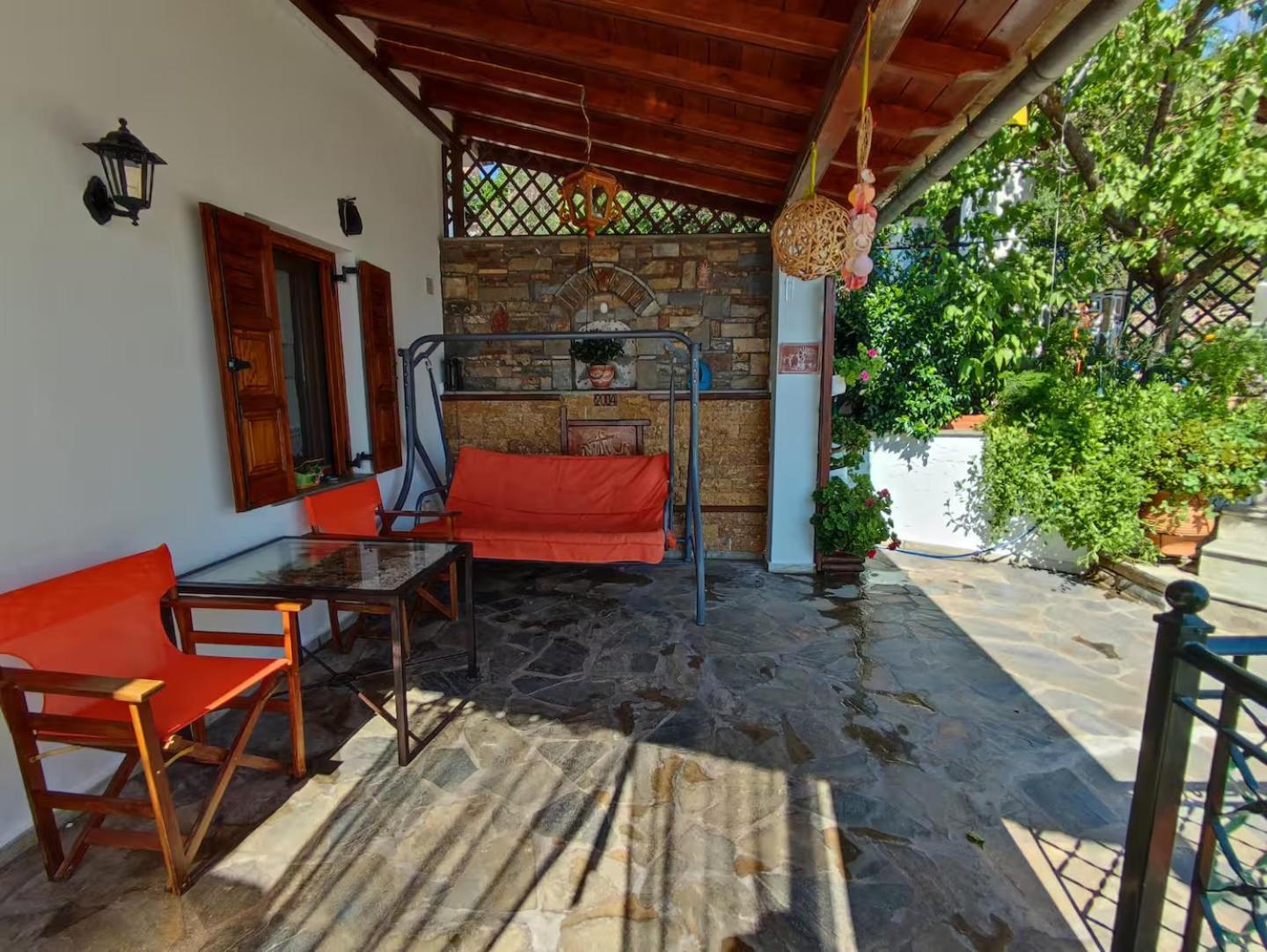 The Pagasetic Balcony - Magestic Sea Cottage Volos Esterno foto