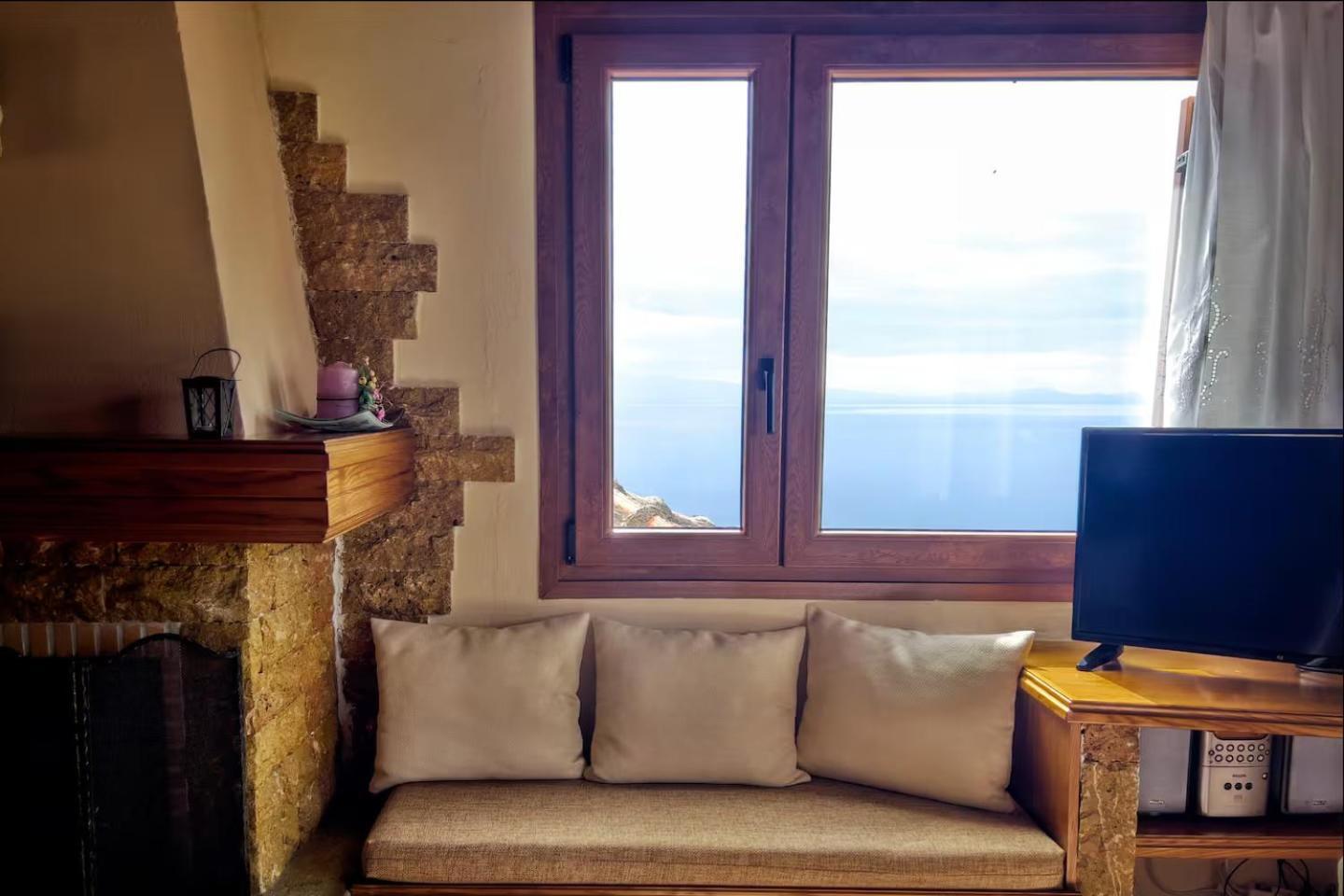 The Pagasetic Balcony - Magestic Sea Cottage Volos Esterno foto